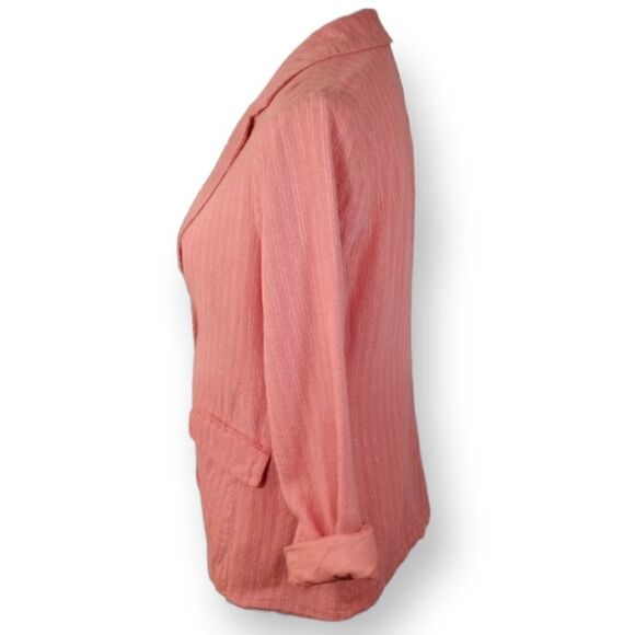 NOW + GEN SONOMA SALMON BLAZER SZ.XS EUC - Picture 4 of 7